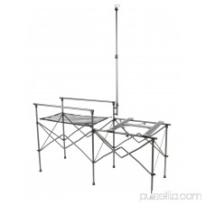 Ozark Trail Deluxe Portable Camp Kitchen Table and Grill Stand 552148854